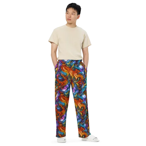 Guiard's Whirl on a Wide-Leg Pants