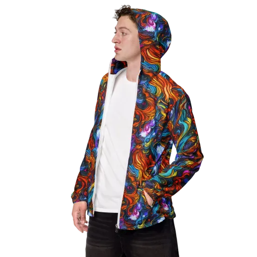 Guiard's Whirl on a Men's Windbreaker