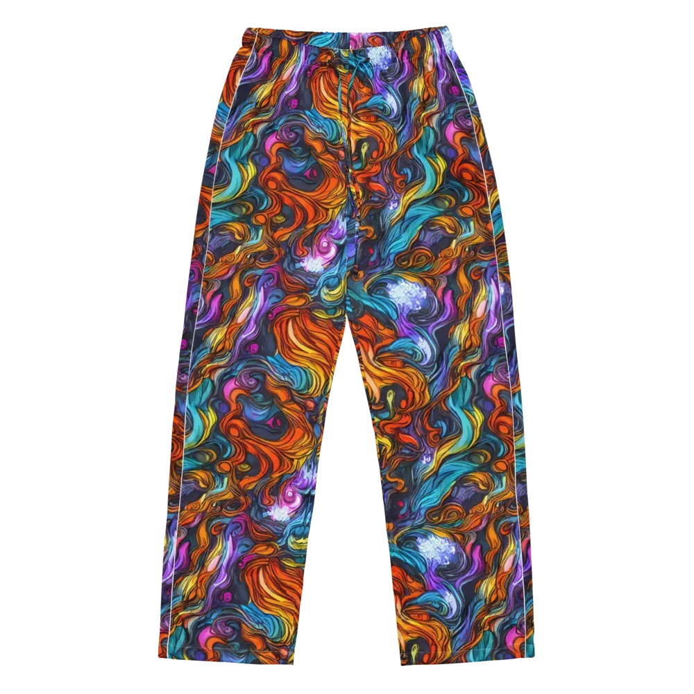 Guiard's Whirl on Women's Pajama Pants — Front