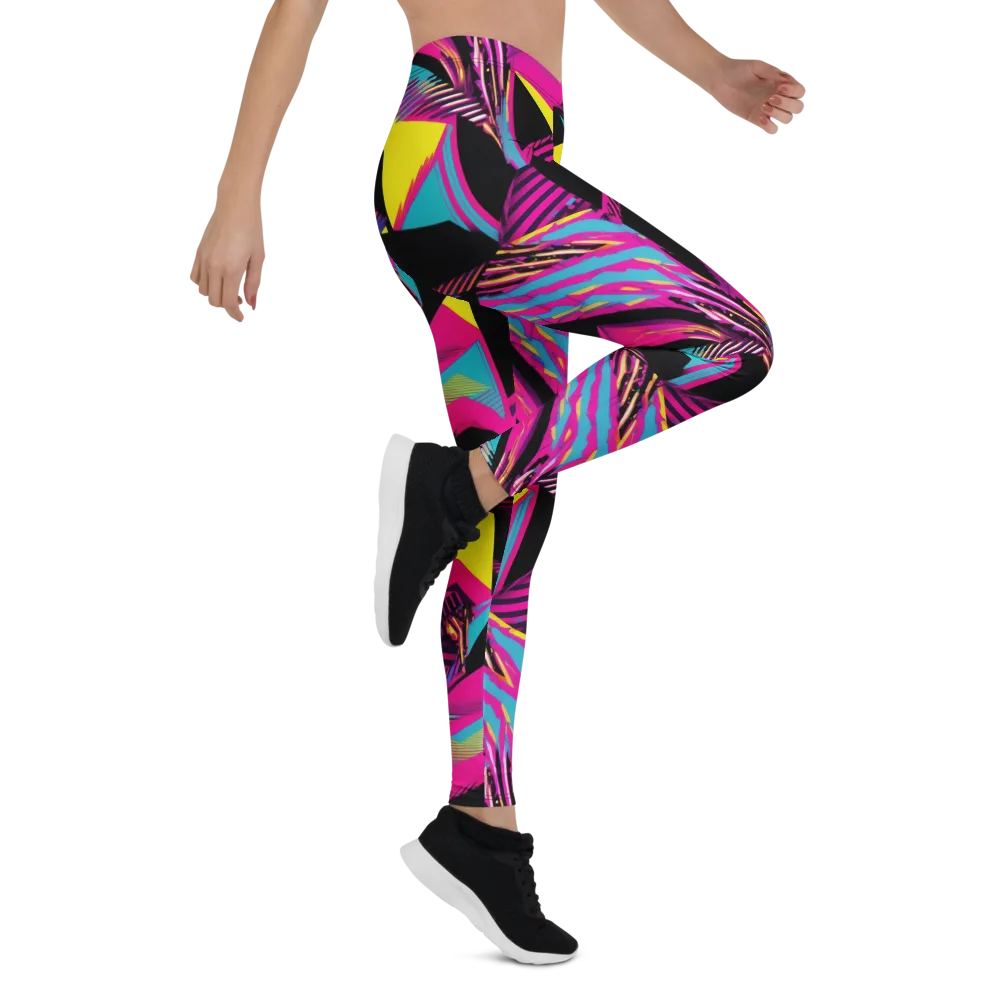 Neon Stairwell on Leggings — Right