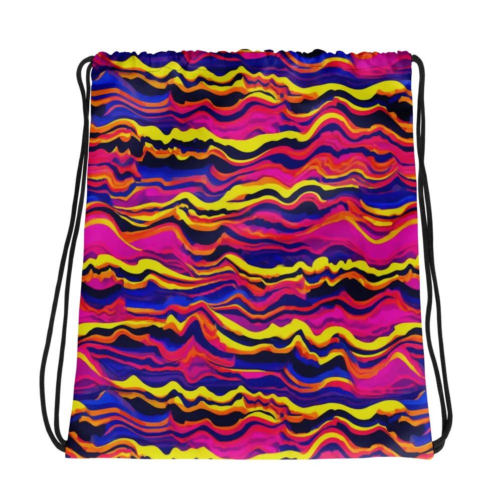 Signal Lagoon on Drawstring Bag — Photo