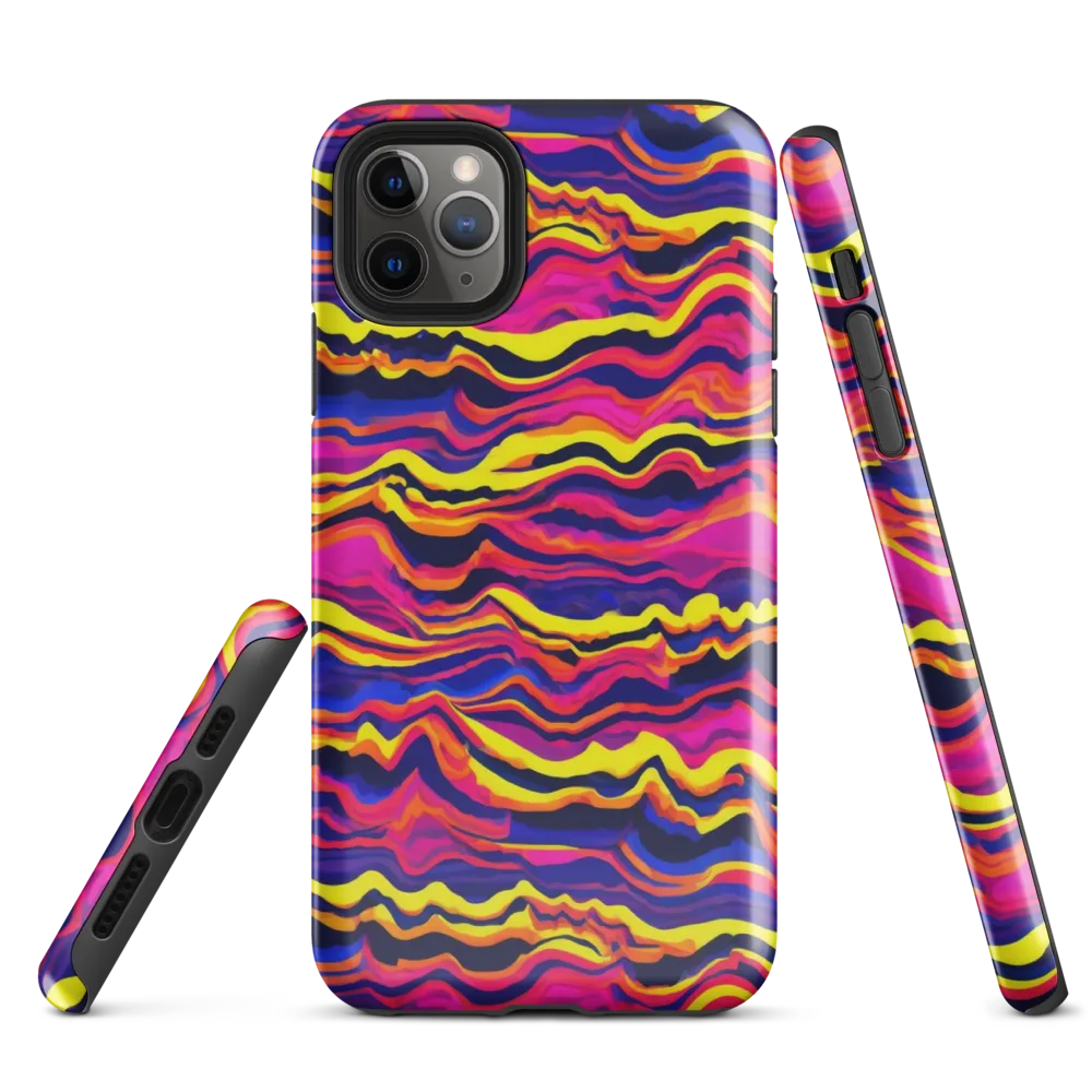 Signal Lagoon on Tough Case for iPhone® — Front