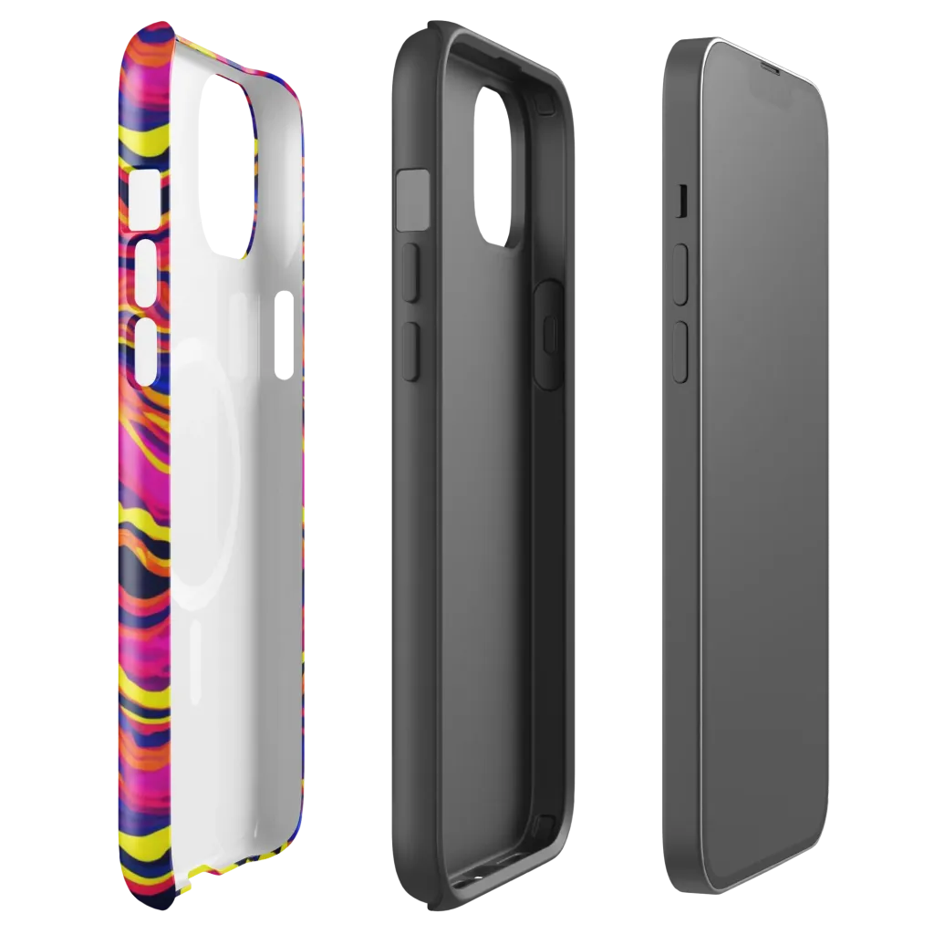 Signal Lagoon on MagSafe Tough Case for iPhone® — Front