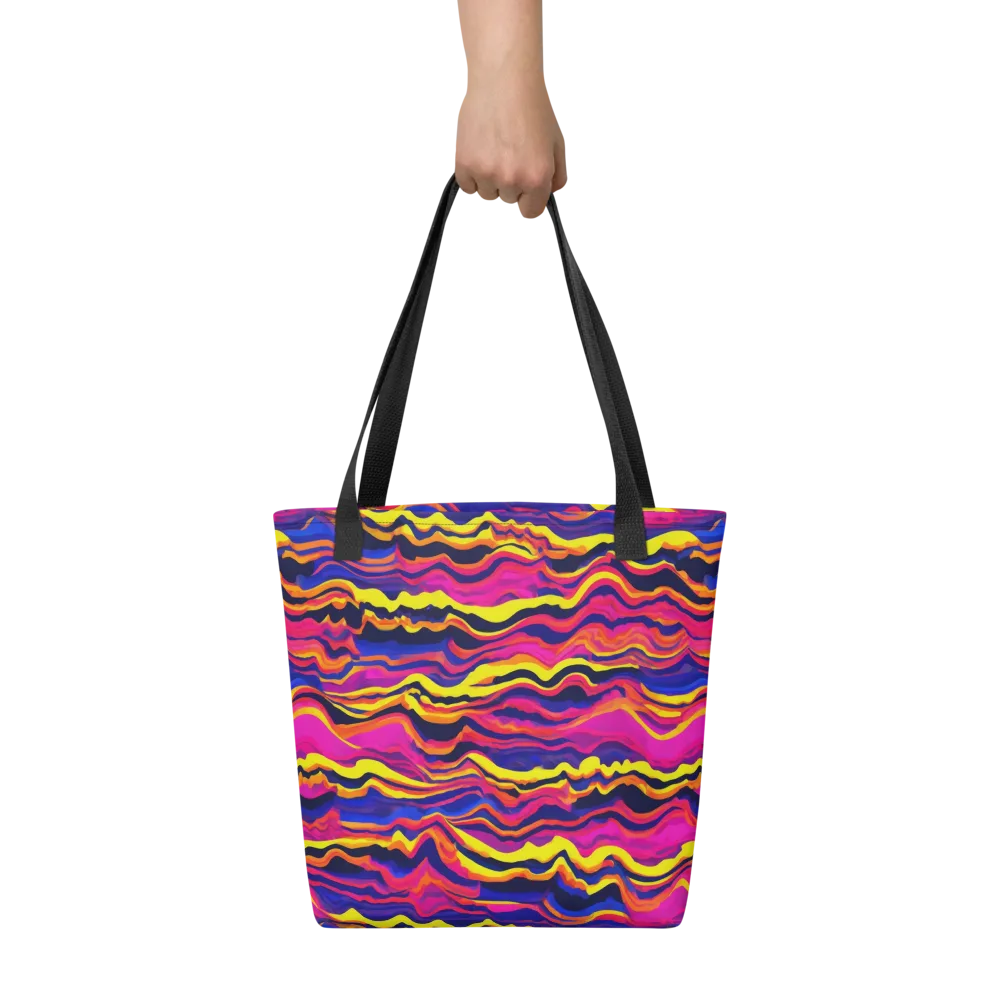 Signal Lagoon on Tote Bag — Front