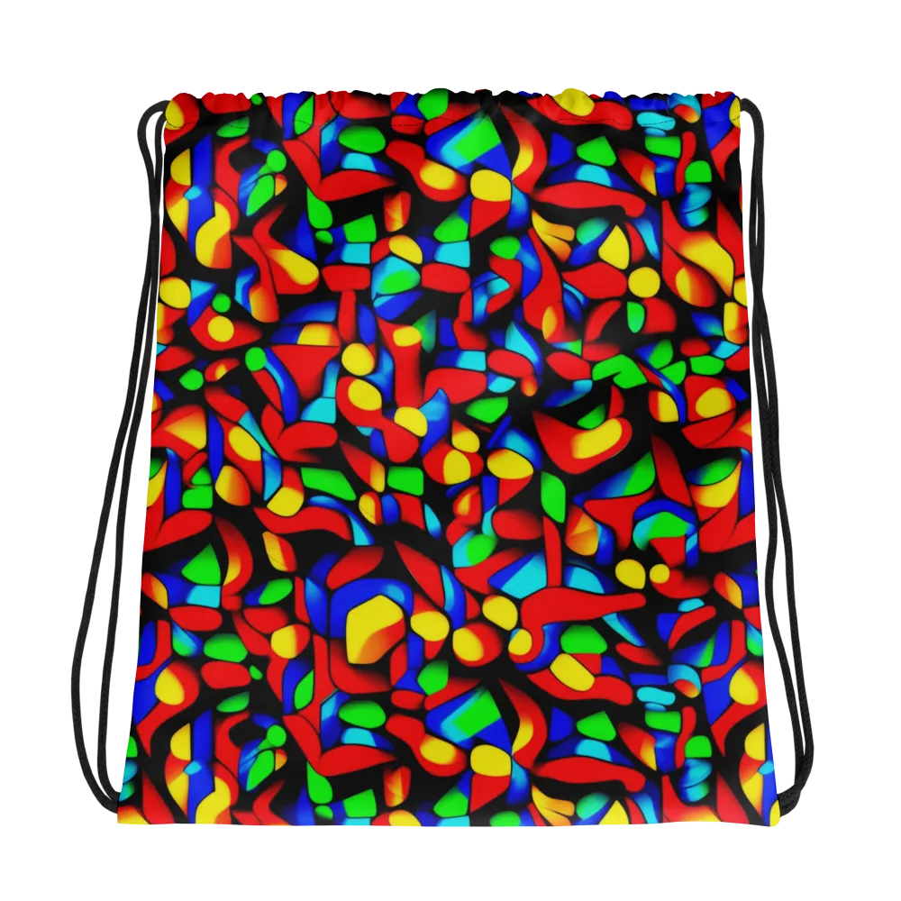 Luminous Shuffle on Drawstring Bag — Photo