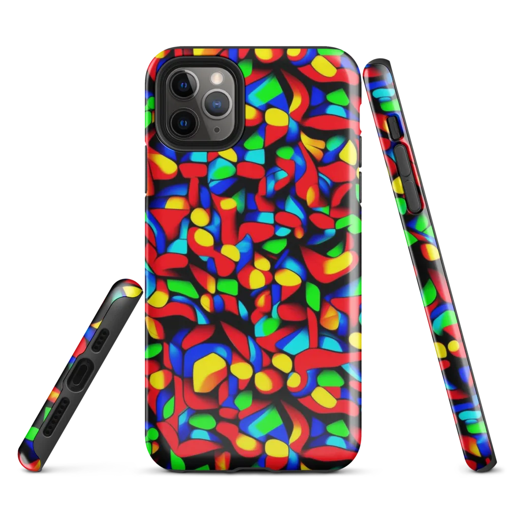 Luminous Shuffle on Tough Case for iPhone® — Front