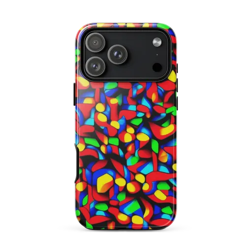 Luminous Shuffle on a Tough Case for iPhone®