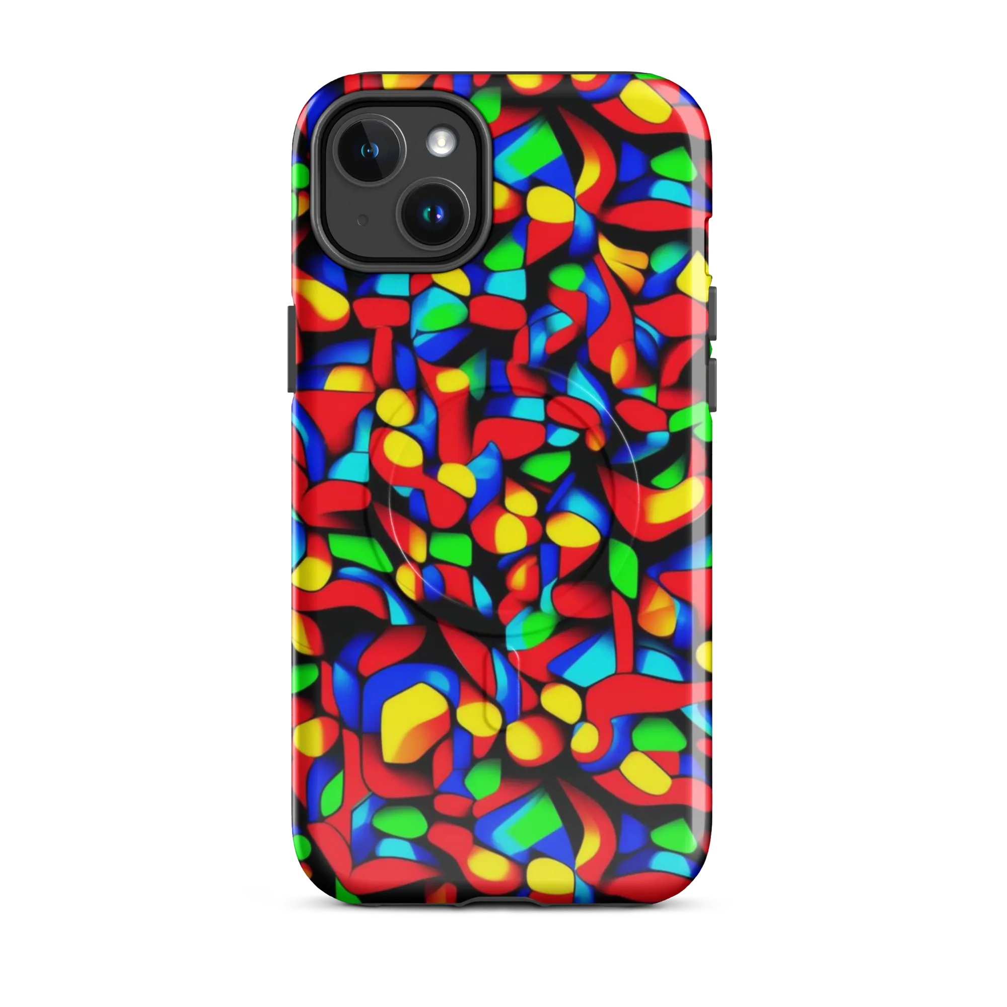 Luminous Shuffle on MagSafe Tough Case for iPhone® — Front