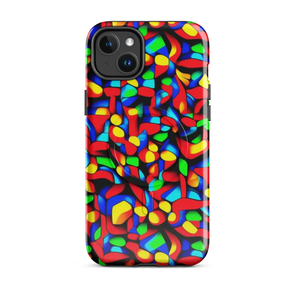 Luminous Shuffle on MagSafe Tough Case for iPhone® — Front