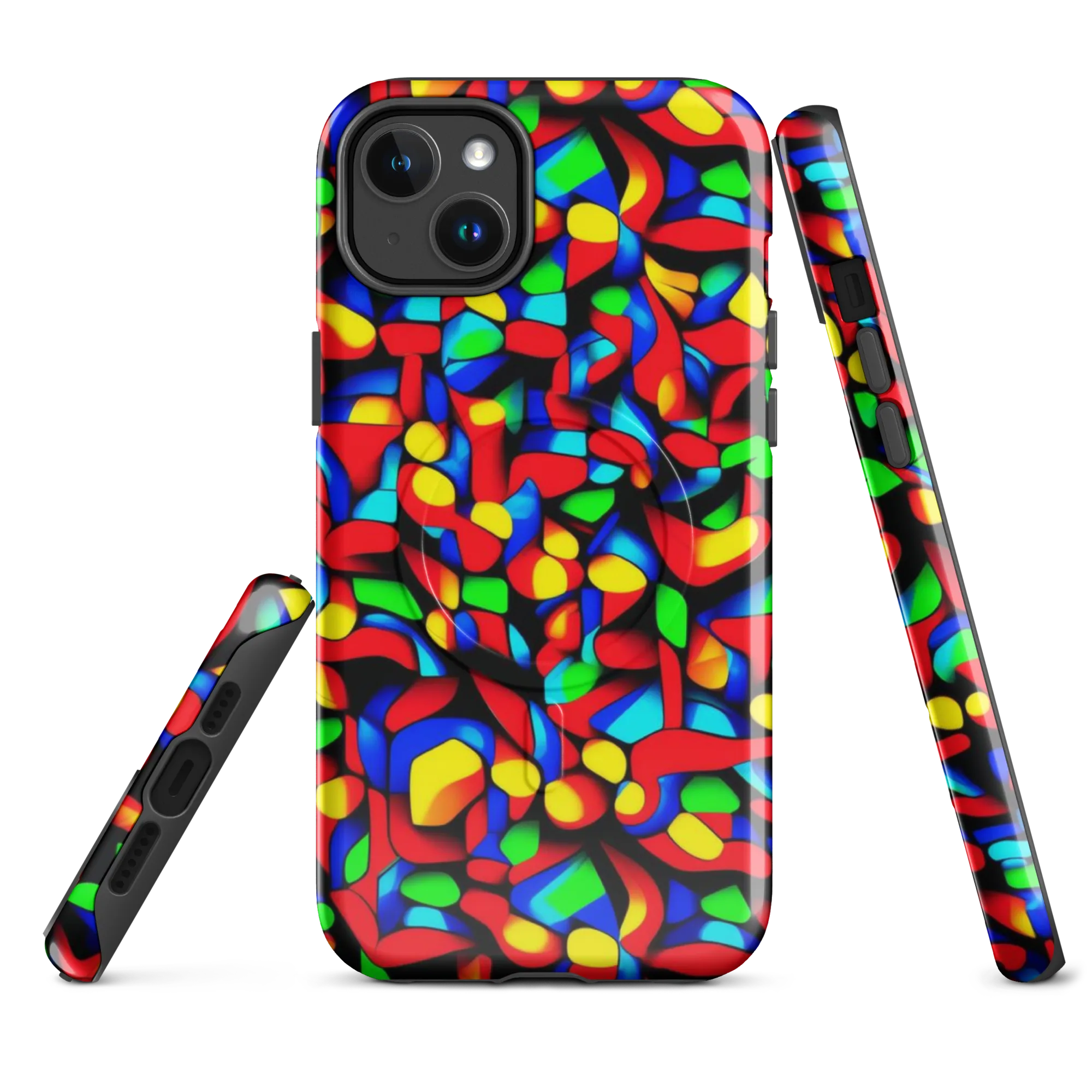 Luminous Shuffle on MagSafe Tough Case for iPhone® — Front