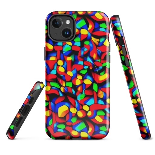Luminous Shuffle on a MagSafe Tough Case for iPhone®