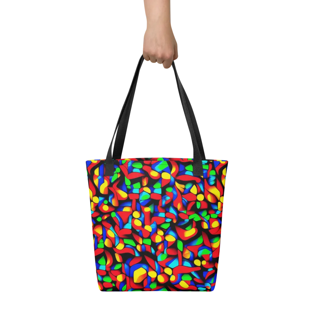 Luminous Shuffle on Tote Bag — Front