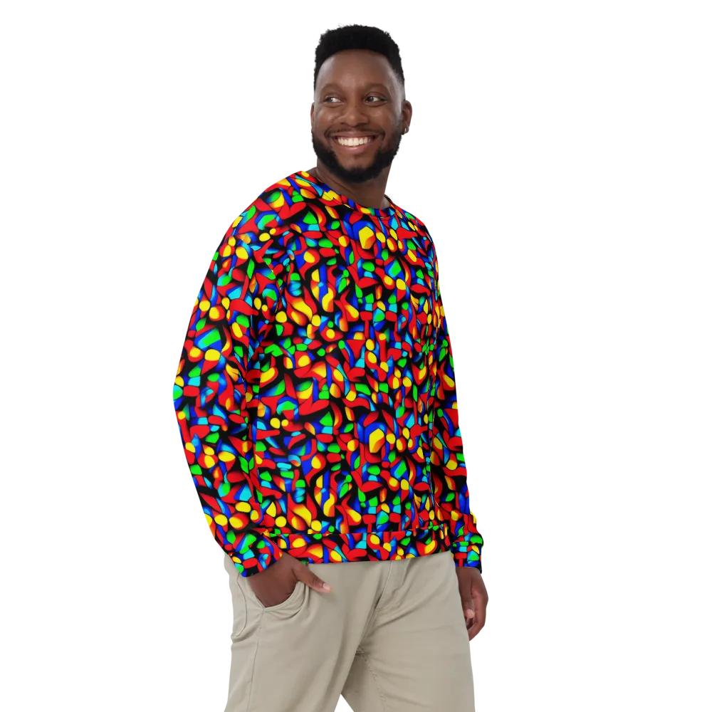Luminous Shuffle on Sweatshirt — Front