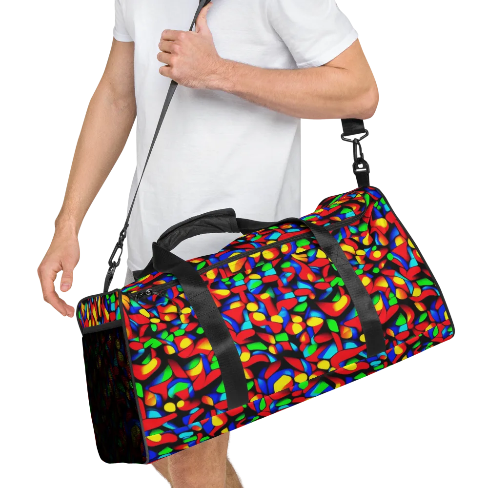 Luminous Shuffle on Duffle Bag — Right Front