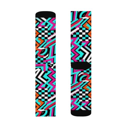 Turbo Chevron on a Socks
