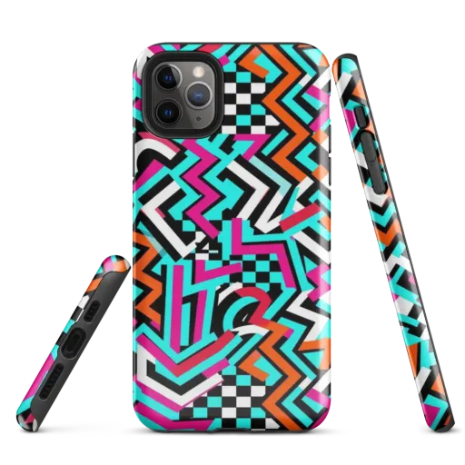 Turbo Chevron on a Tough Case for iPhone®
