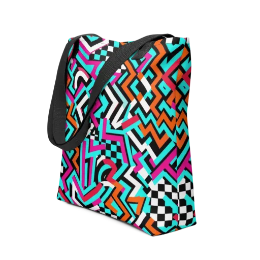 Turbo Chevron on a Tote Bag