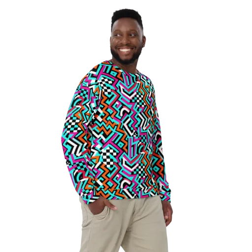 Turbo Chevron on a Sweatshirt