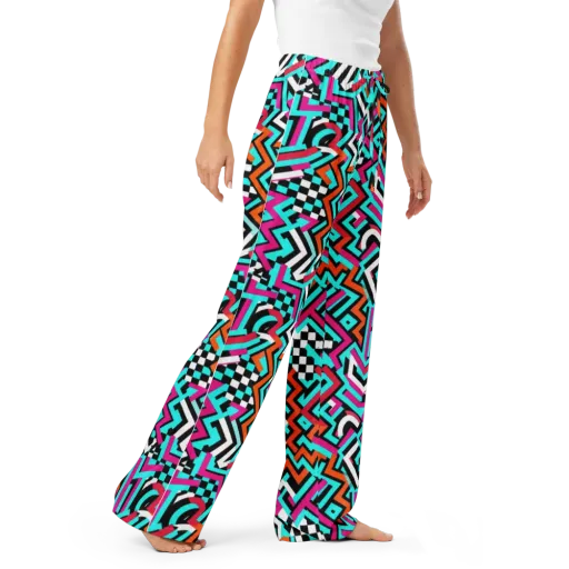 Turbo Chevron on a Women's Pajama Pants
