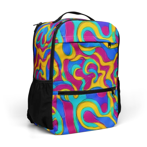 Kaleido Flow on a Utility Backpack