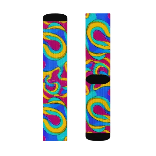 Kaleido Flow on a Socks