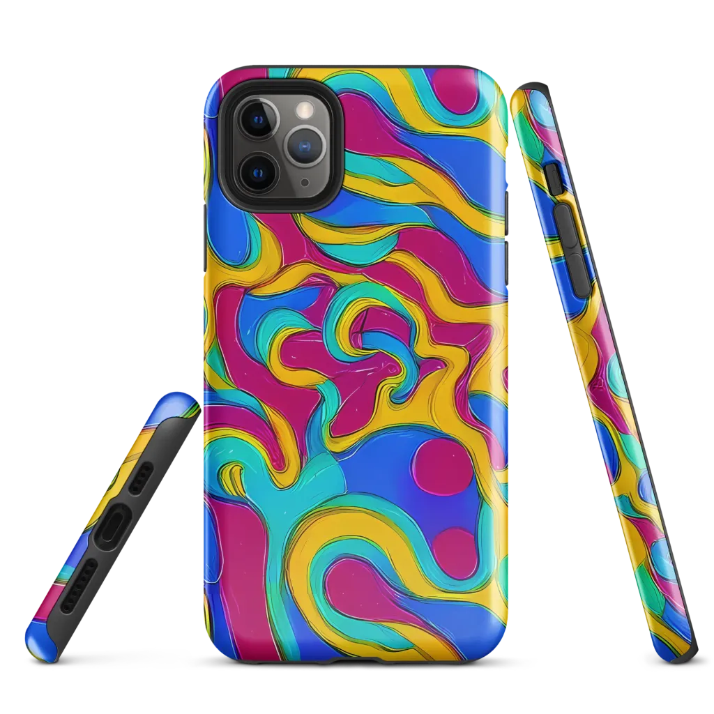 Kaleido Flow on Tough Case for iPhone® — Front