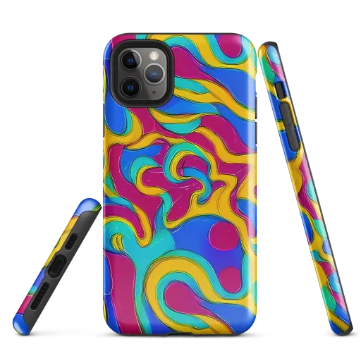 Kaleido Flow on a Tough Case for iPhone®