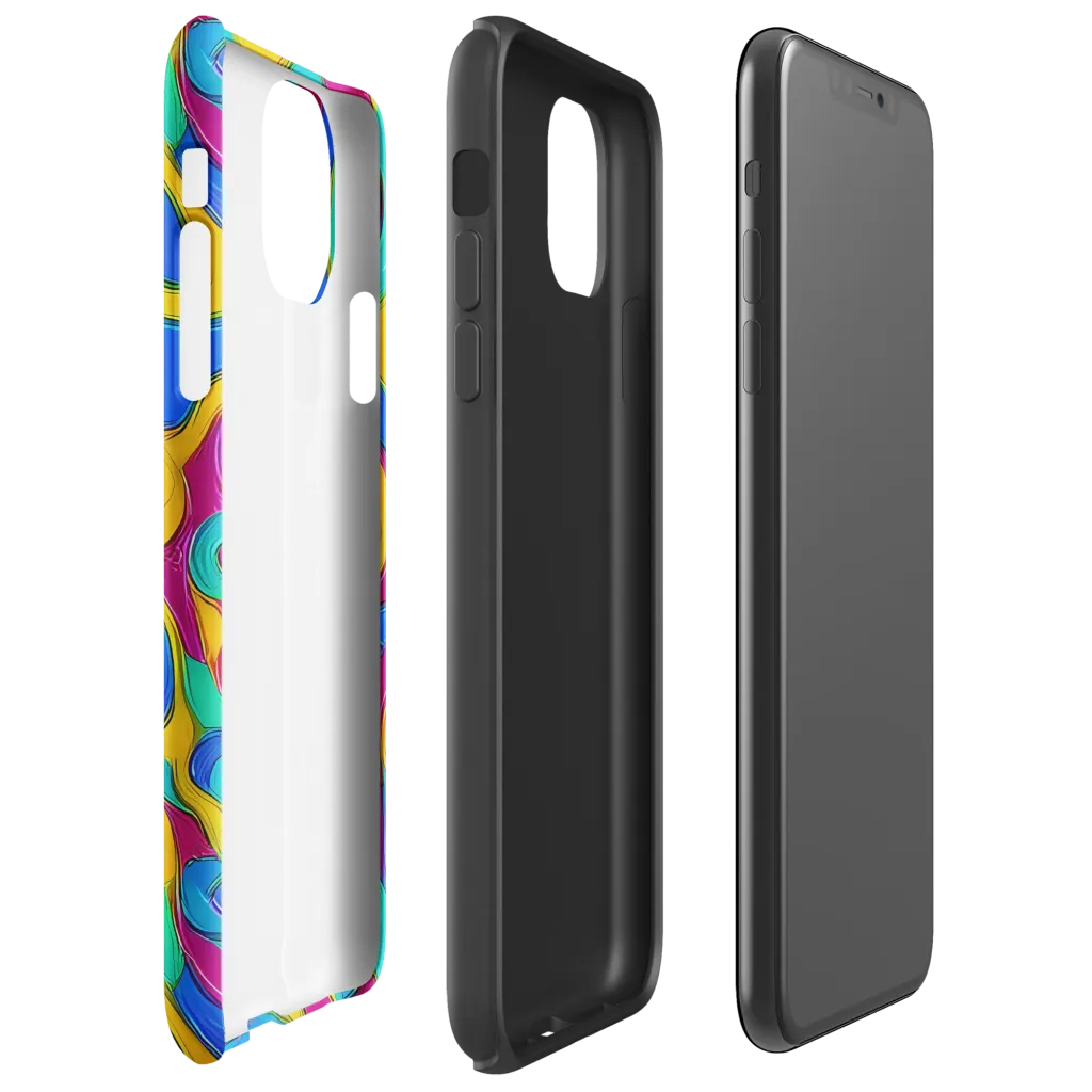 Kaleido Flow on Tough Case for iPhone® — Right