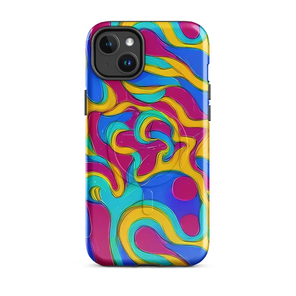 Kaleido Flow on MagSafe Tough Case for iPhone® — Front