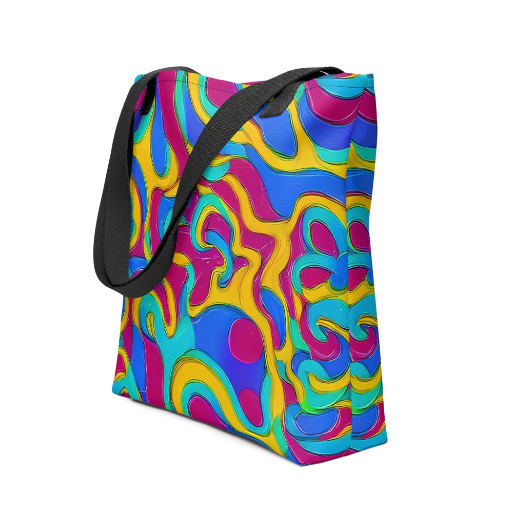 Kaleido Flow on Tote Bag — Front