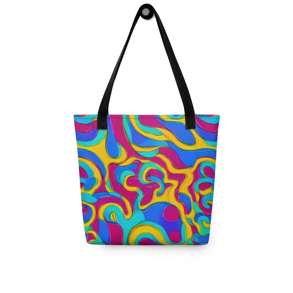 Kaleido Flow on Tote Bag — Front