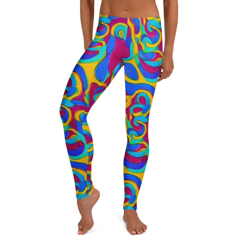 Kaleido Flow on Leggings — Front