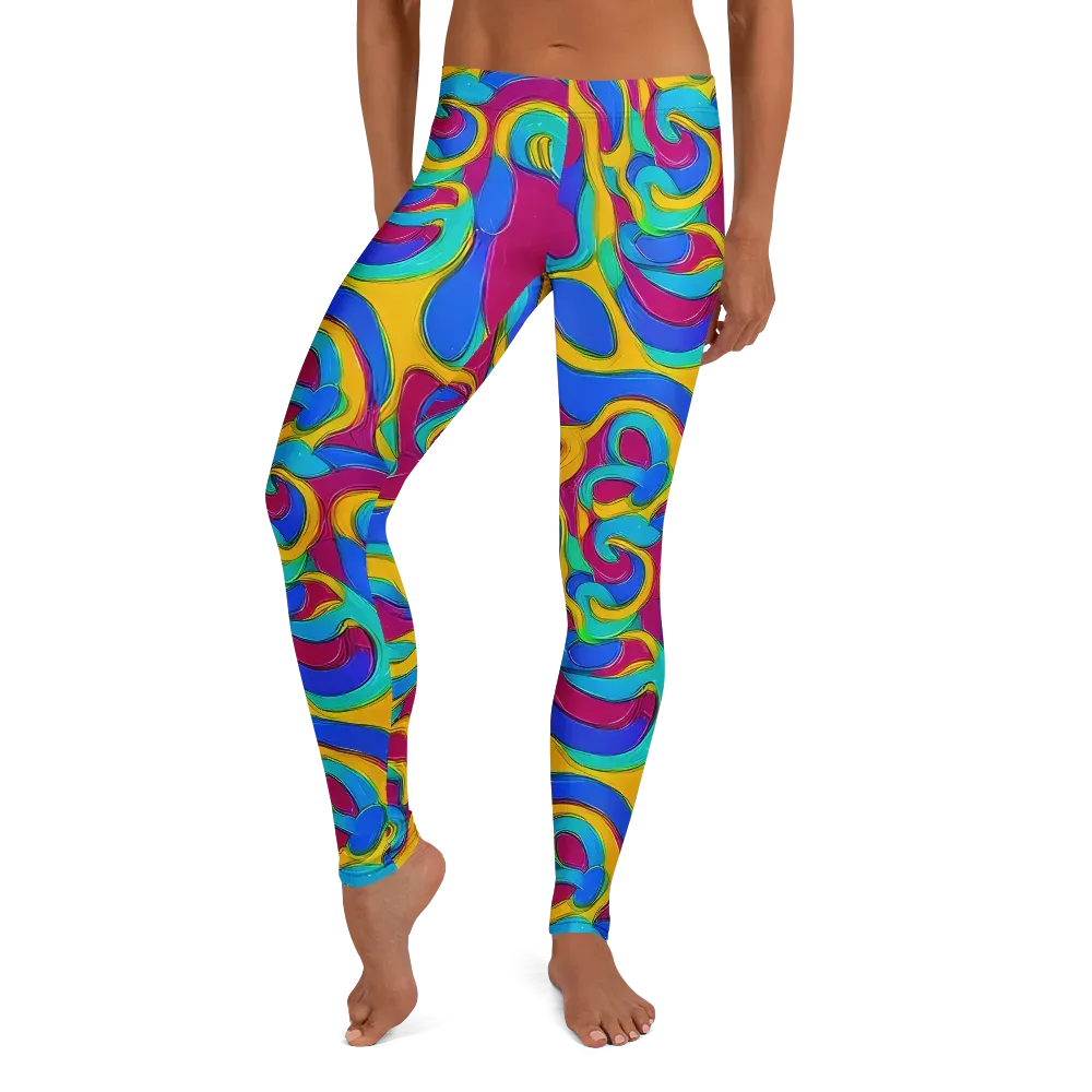 Kaleido Flow on Leggings — Front
