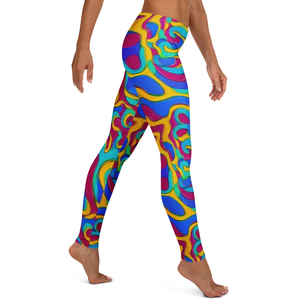 Kaleido Flow on Leggings — Right
