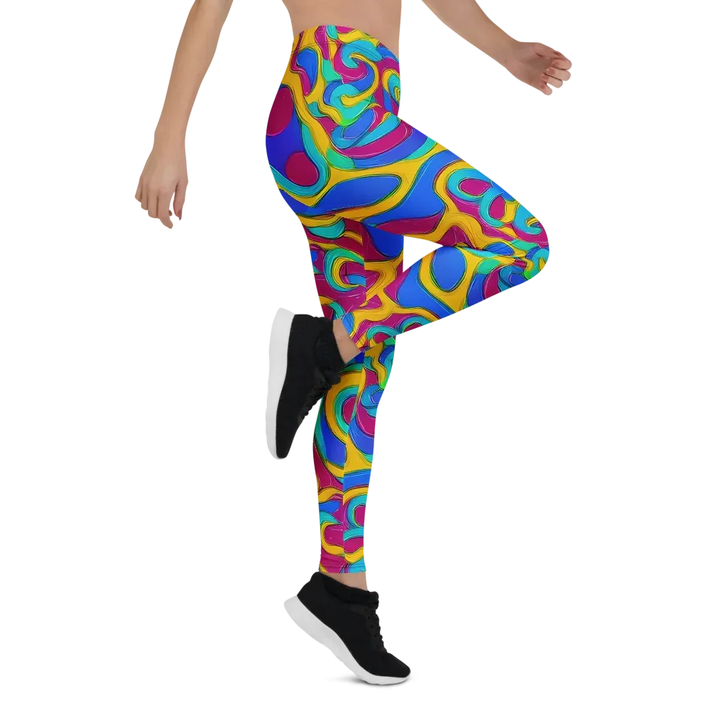 Kaleido Flow on Leggings — Right