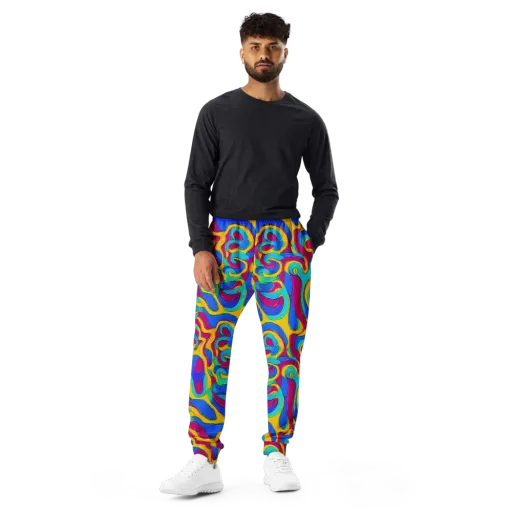 Kaleido Flow on a Men's Joggers