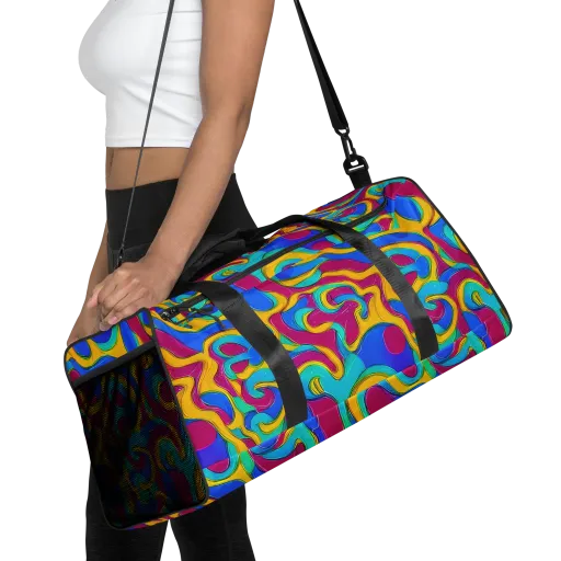 Kaleido Flow on a Duffle Bag