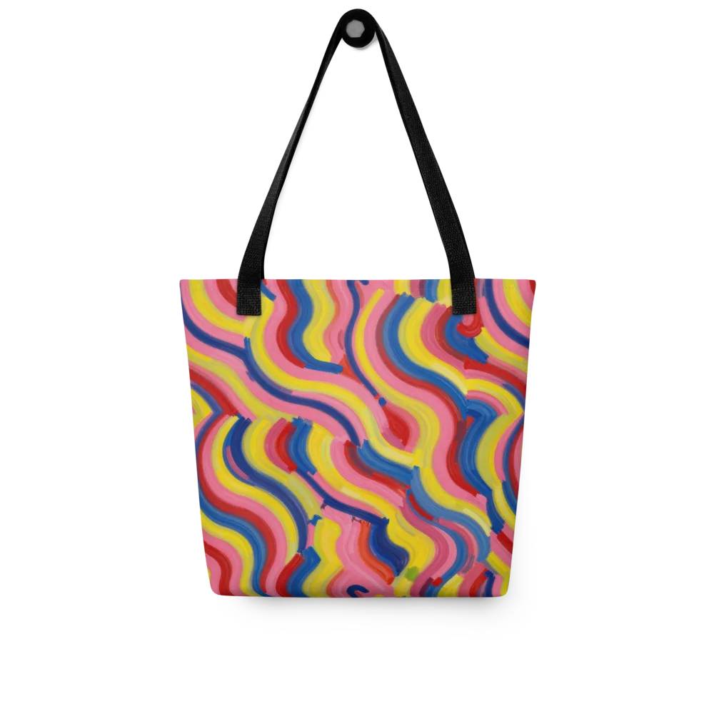 Chromatic Swerve on Tote Bag — Front
