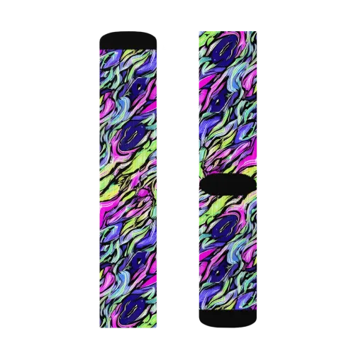 Fluoro Current on a Socks