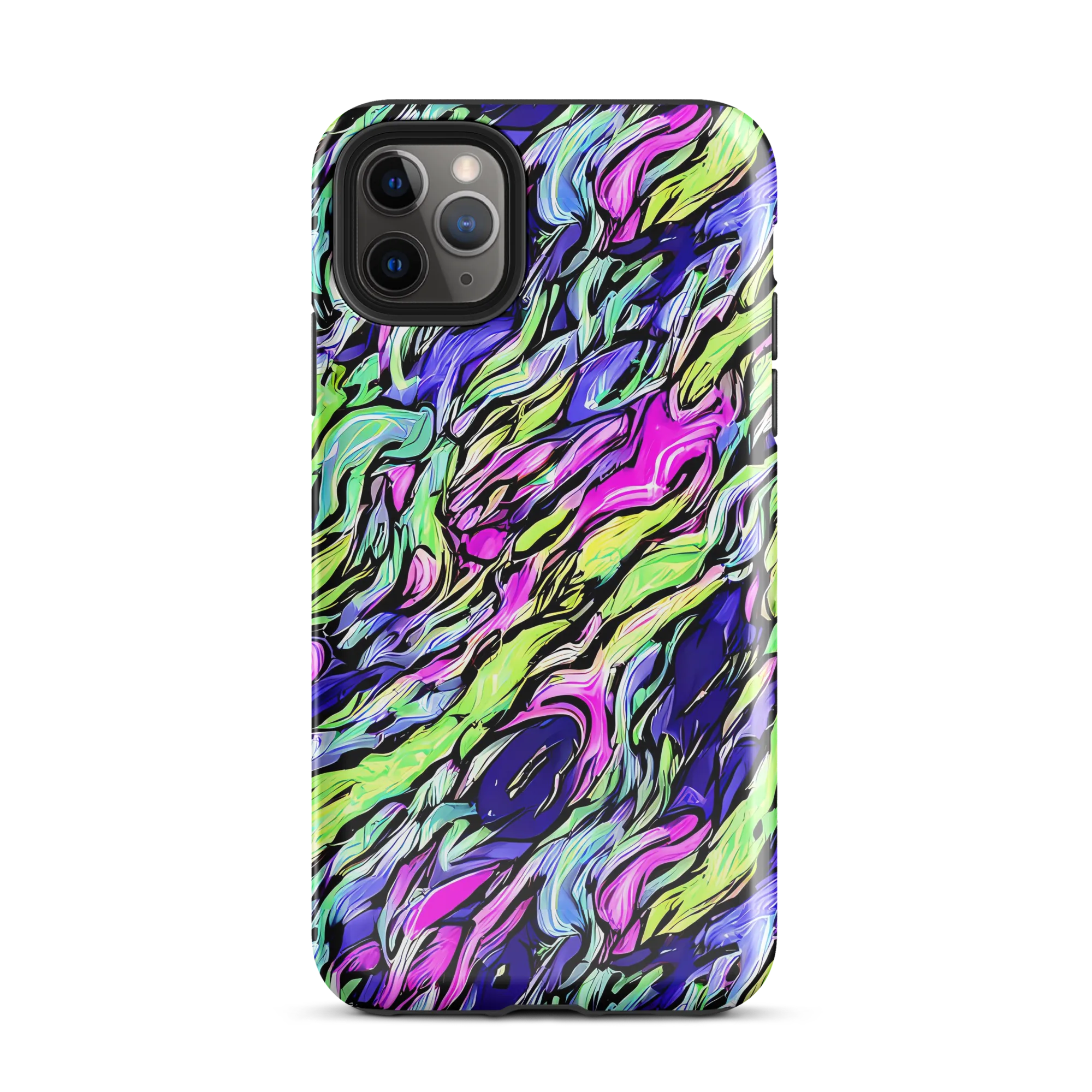 Fluoro Current on Tough Case for iPhone® — Front