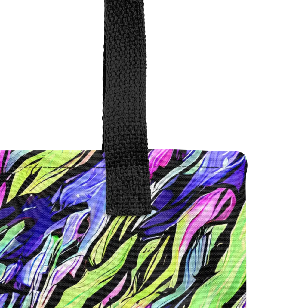 Fluoro Current on Tote Bag — Product details