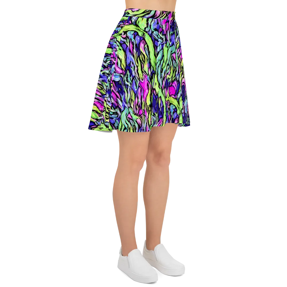 Fluoro Current on Skater Skirt — Right