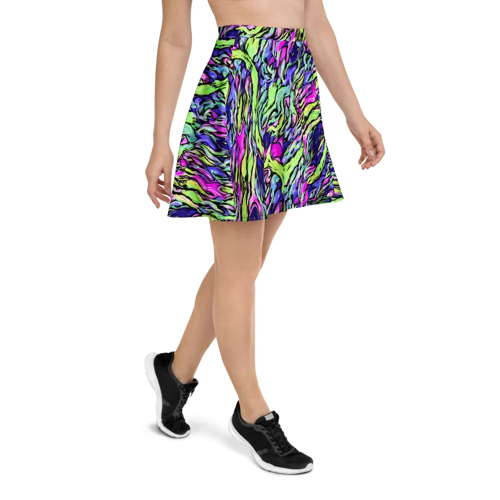 Fluoro Current on Skater Skirt — Right