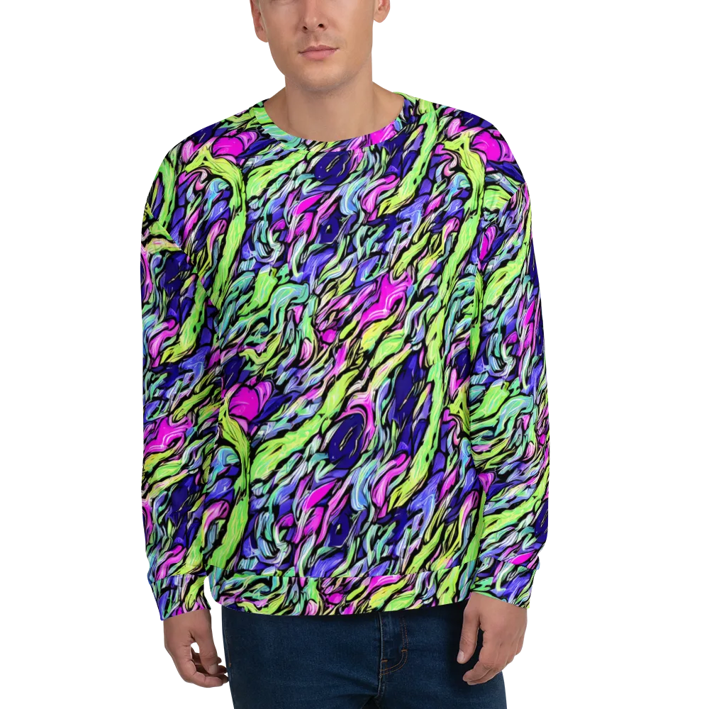 Fluoro Current on Sweatshirt — Front