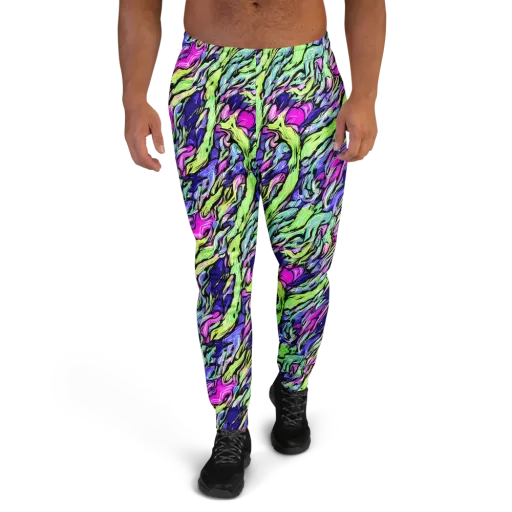 Fluoro Current on a Men's Joggers