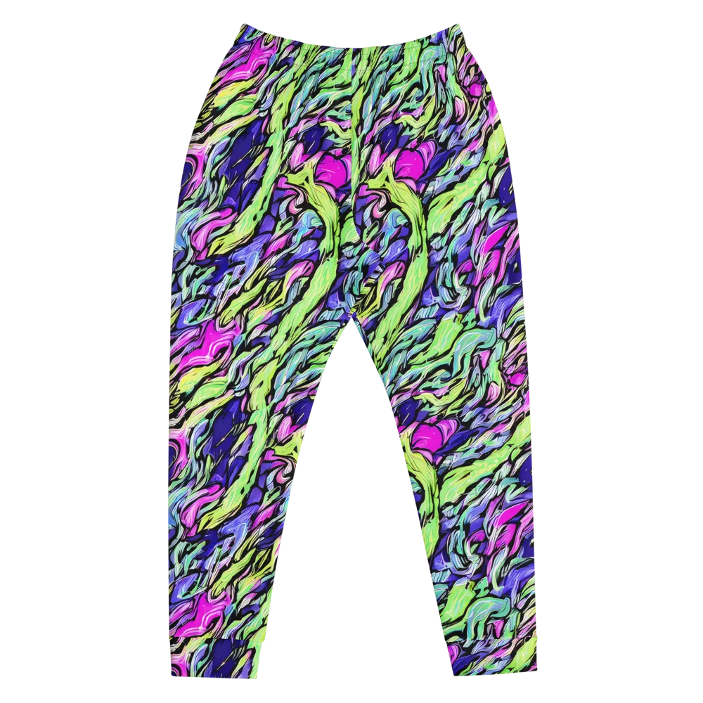 Fluoro Current on Men's Joggers — Front