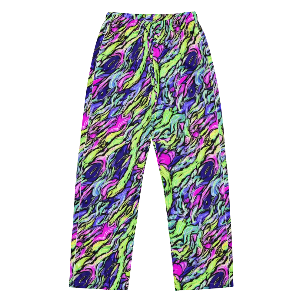 Fluoro Current on Women's Pajama Pants — Front