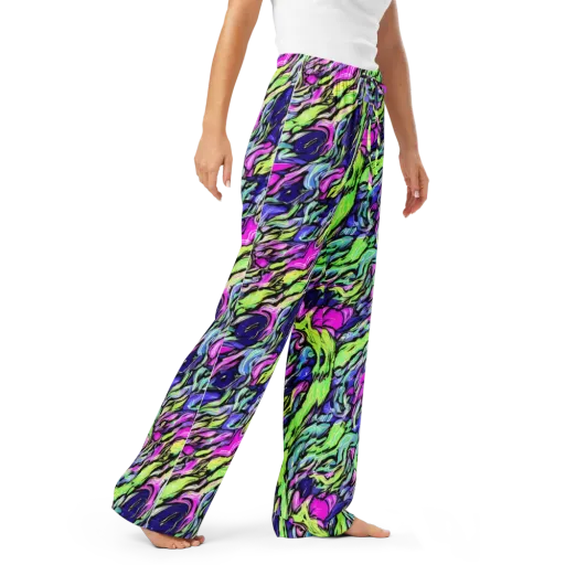 Fluoro Current on a Women's Pajama Pants