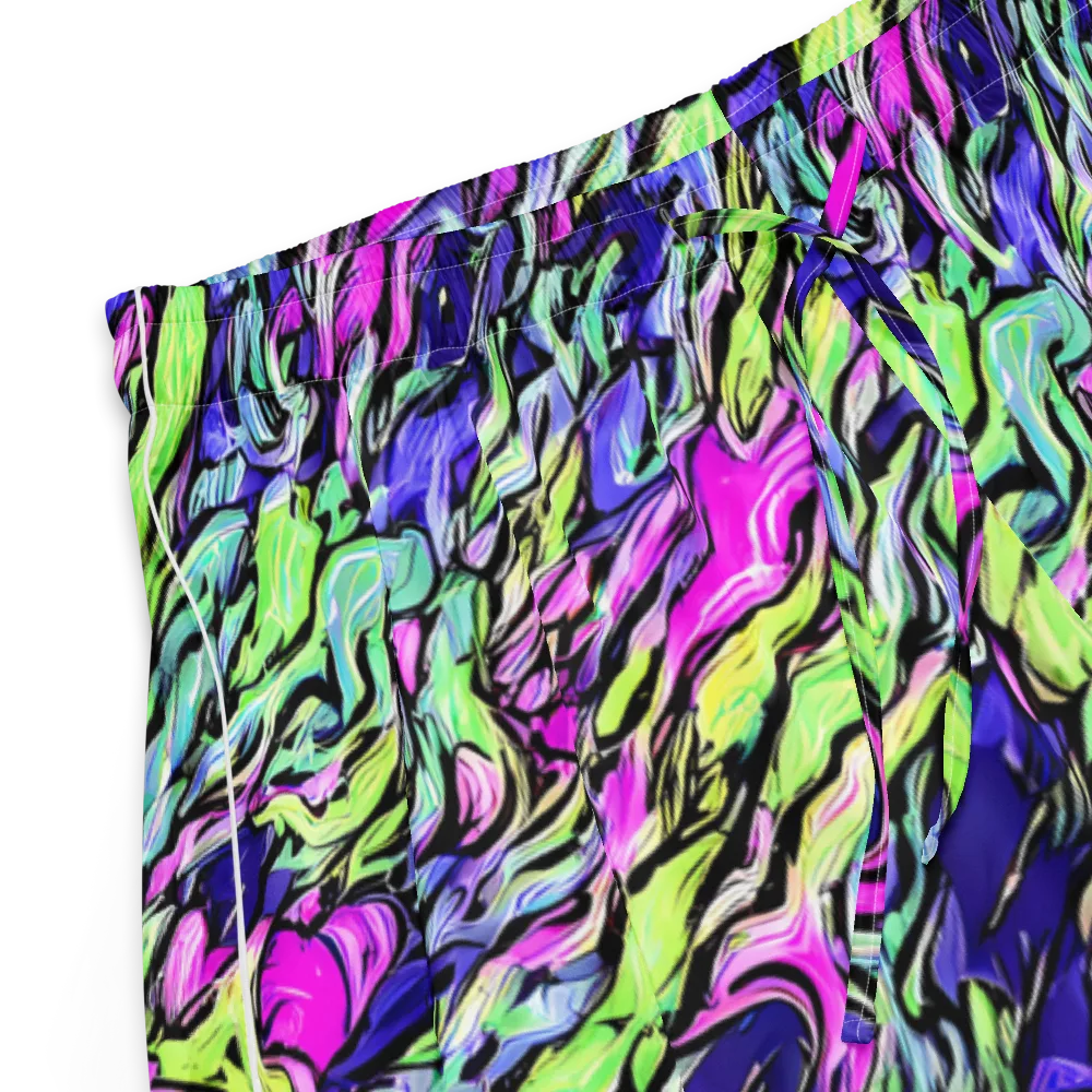 Fluoro Current on Women's Pajama Shorts — Product details