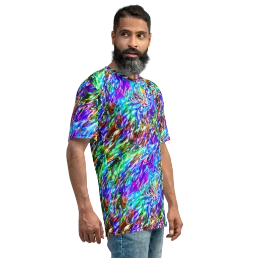 Faini Whirlwind on a Men's Crew Neck T-Shirt